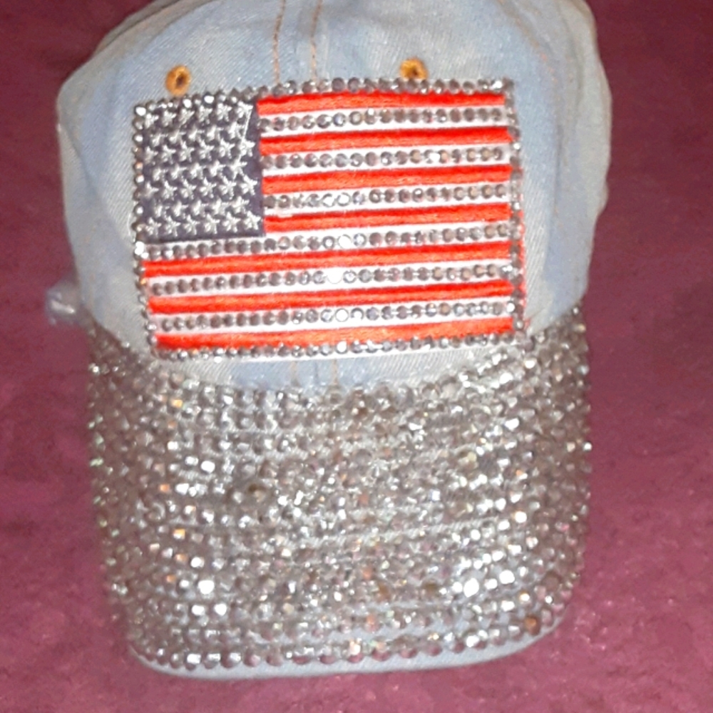 🇺🇸🇺🇸Rhinestone Snapback Hat🇺🇸🇺🇸